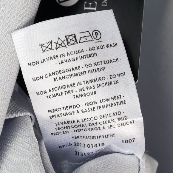 Alexander McQueen Resort 2014 Powder Blue Cotton-Crepe Peplum Top - Picture 11 of 11